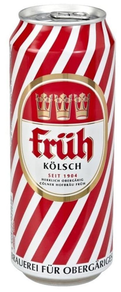 Пиво Фрюх Кёльш / Fruh Kolsch 0.5 - банка