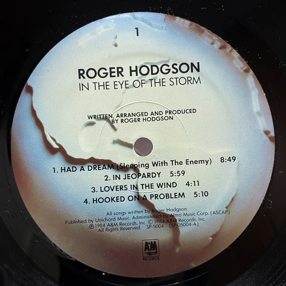 Roger Hodgson / In The Eye Of The Storm (LP)
