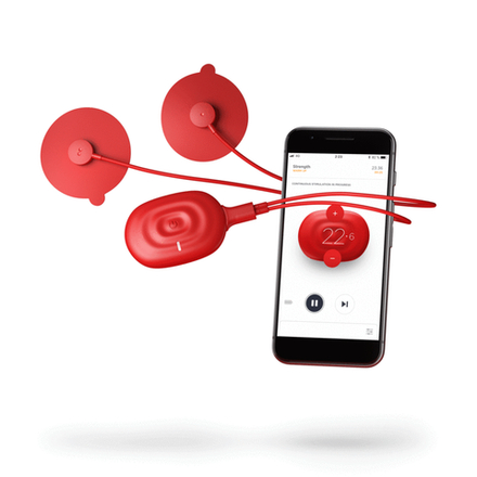 PowerDot UNO Миостимулятор 2.0, красный