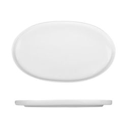 Блюдо овальное 24,4*14,5 см h1,7 см для подачи белое фарфор NEW P.L. Proff Cuisine [5]