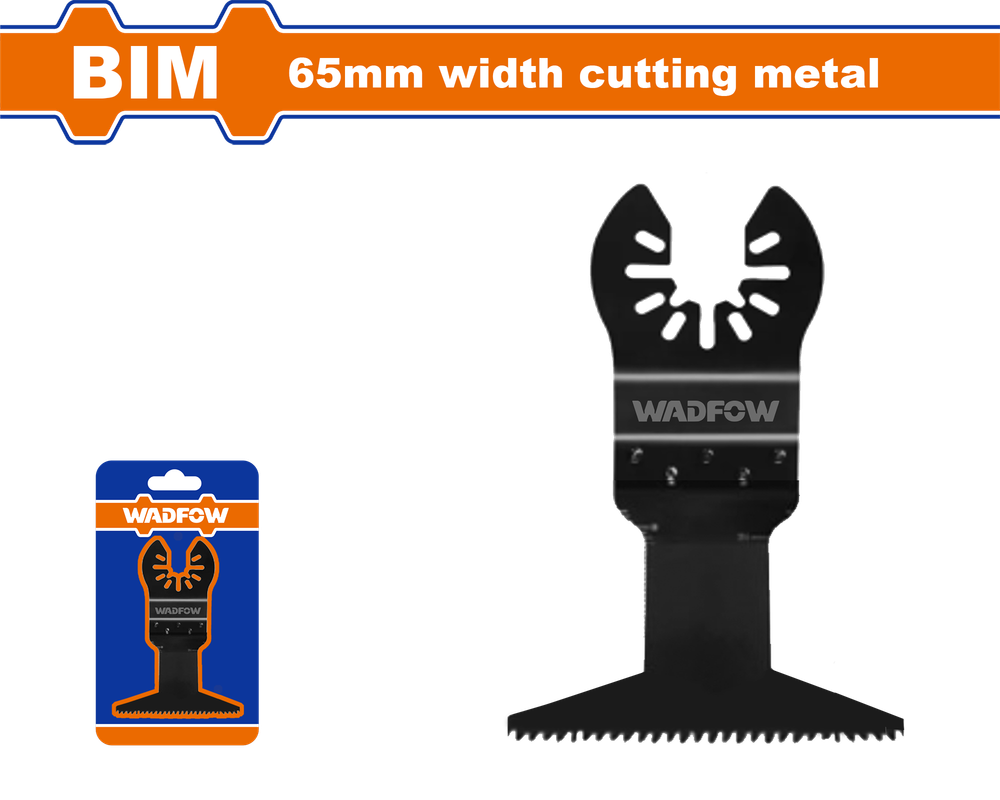 Насадка для многофункционального инструмента WADFOW WMA2K65 BIM 65х40 мм