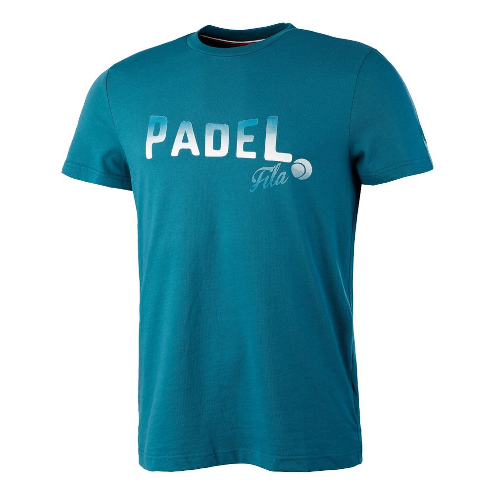 Мужское теннисное поло Fila Arno T-Shirt Men - Turquoise