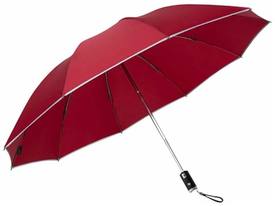 Зонт Zuodu Automatic Umbrella Led красный