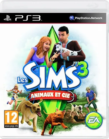 PS3 Sims 3 Питомцы (Б/У, Полностью на русском языке, BLES-01368)