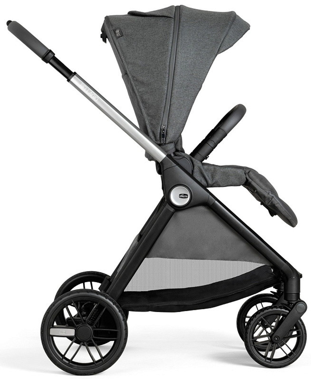 Коляска Chicco Bellagio 3 в 1 с автокреслом Kory Plus Black Satin Black Satin