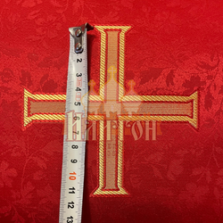 Шёлк "Ефросинья" красный