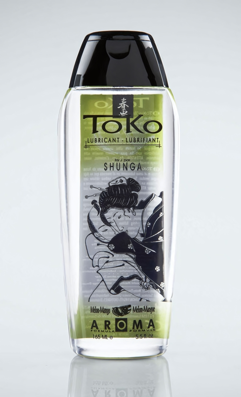 Лубрикант на водной основе с ароматом дыни и манго TOKO 165 мл (Цвет: прозрачный)