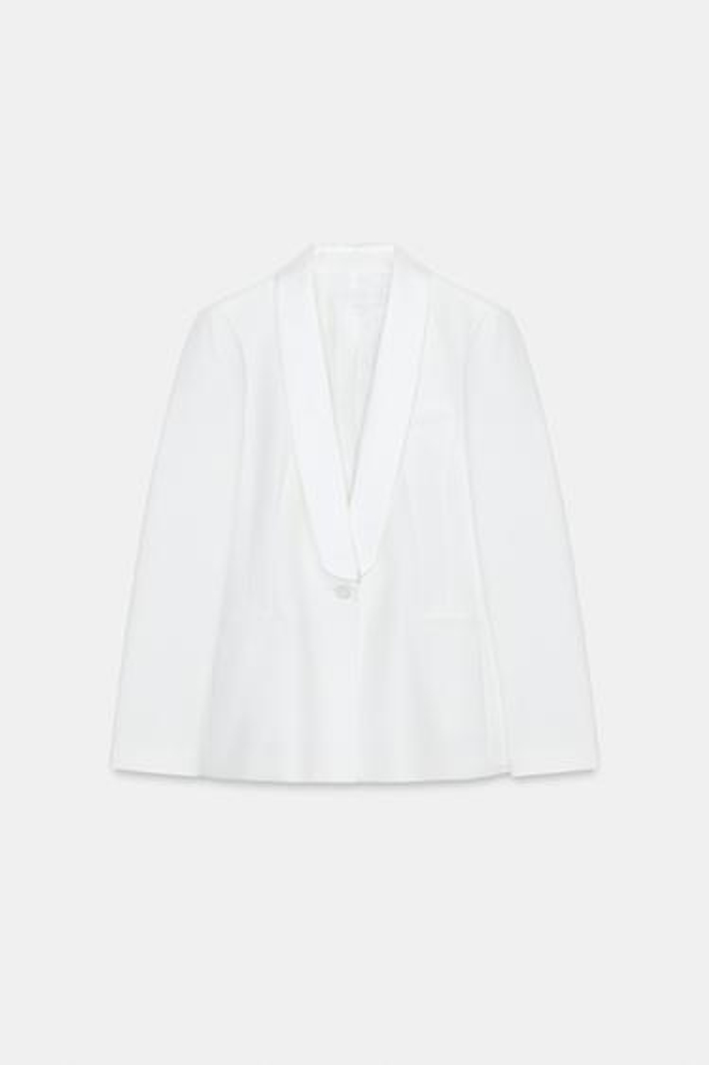 Смокинг-блейзер с сатиновым покрытием - ZARA