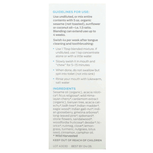 Dr. Tung's, Масляный концентрат, аюрведическая формула, 50 мл (1,7 жидк. унц.)