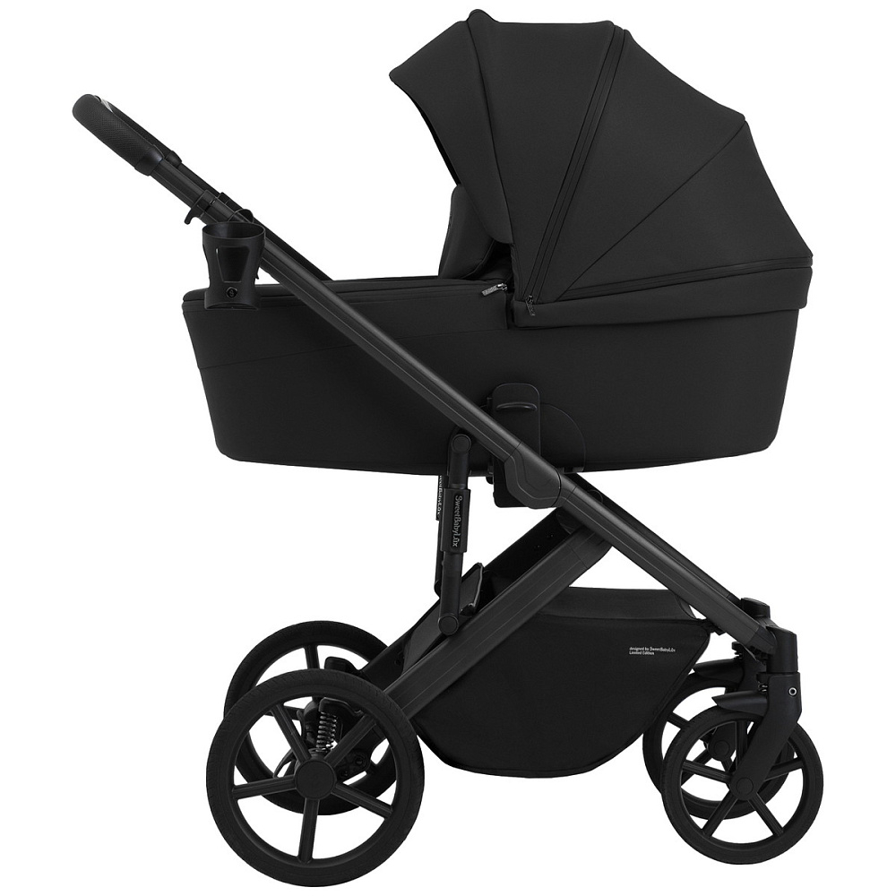 Коляска 4 в 1 Sweet Baby SBL Dolce + автокресло Elegante Plus с базой i-Size ISOFIX DK780 Black