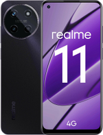 Смартфон realme 11 4G 8/256 ГБ RU, Dual nano SIM, черный