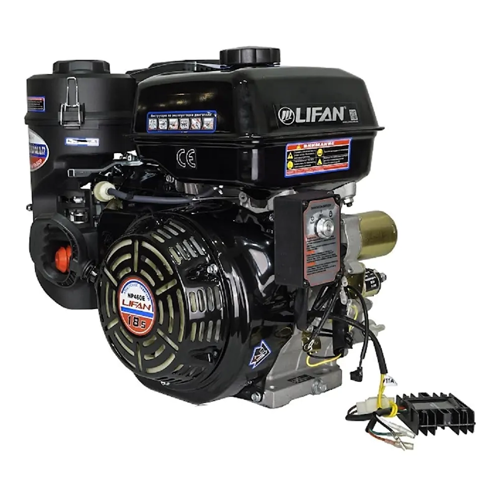 Lifan NP460E D25 11A двигатель бензиновый (фильтр "зима-лето") 00-00154623