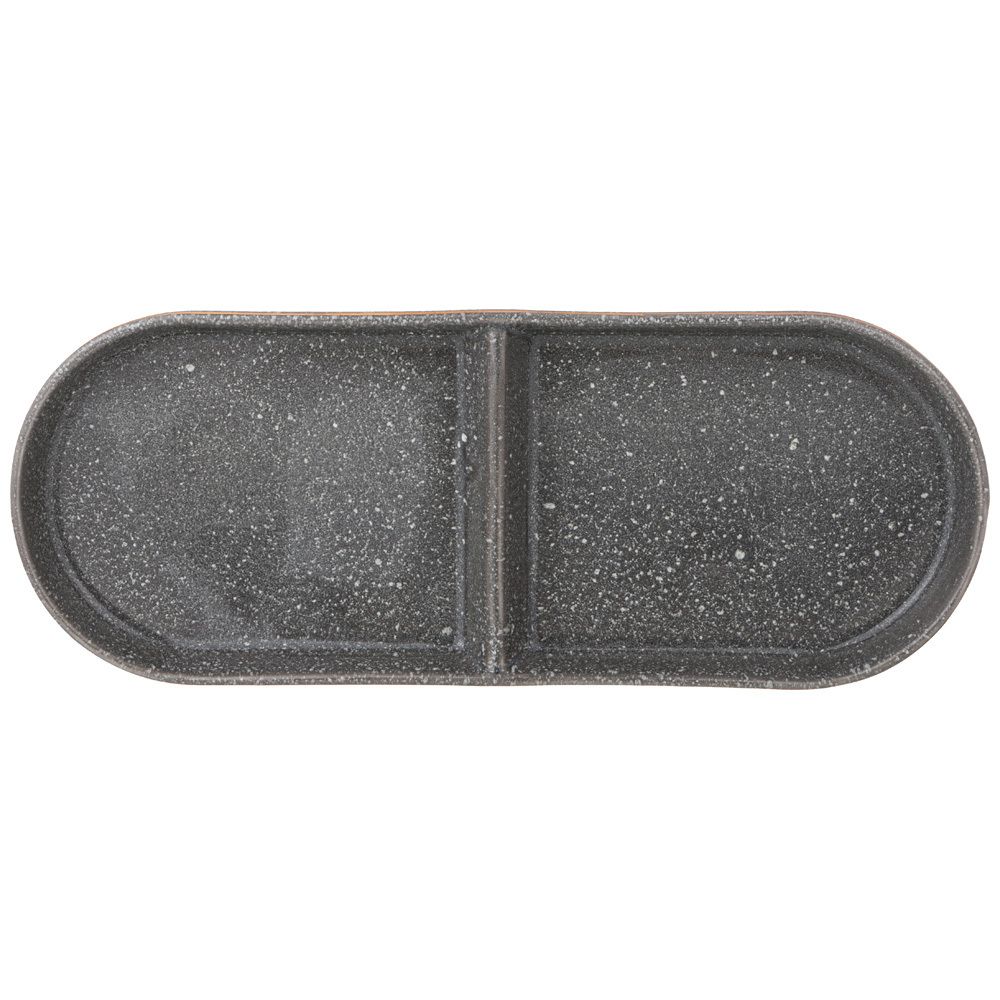 МЕНАЖНИЦА 2 СЕКЦИИ LEFARD "GRAIN" 30*12 СМ СЕРАЯ (КОР=6ШТ.)