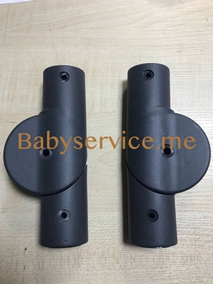 Шарнир складывания рамы правый серый