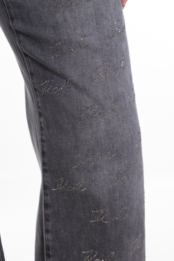 ДЖИНСЫ СО СТРАЗАМИ