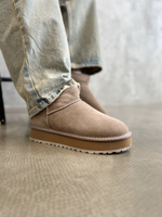 Угги из натуральной замши