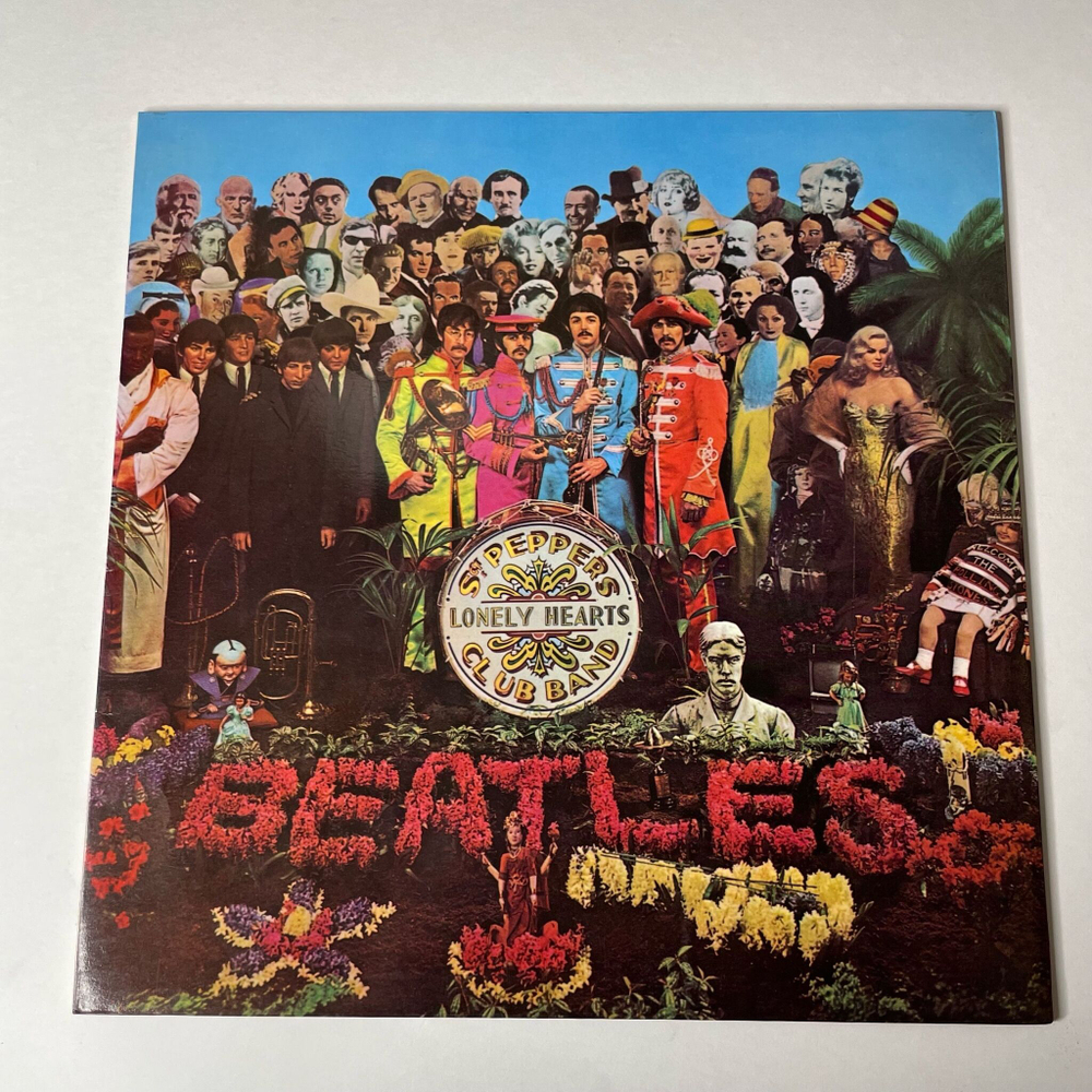 Винтажная виниловая пластинка LP The Beatles Sgt. Pepper's Lonely Hearts Club Band (Japan 1974) (No Obi) Fixing A Hole
