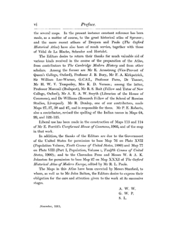 The Cambridge Modern History Atlas | A.W. Ward