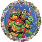 AN Черепашки ниндзя 18" Teenage Mutant Ninja Turtle Foil Balloon круг (БГ-15)