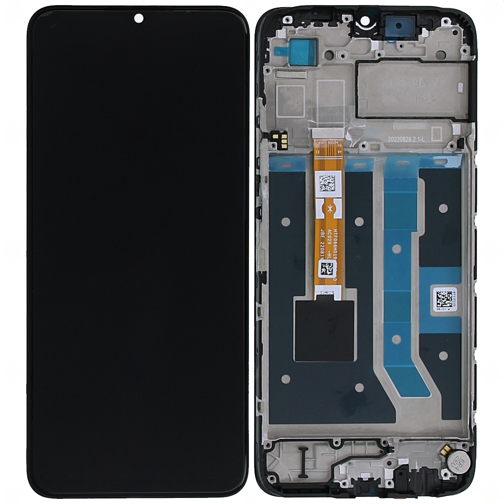 Oppo A17 (CPH2477) Дисплейный модуль с тачскрином) (в рамке) (ORIG-SP)