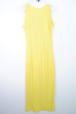 Платье Madison в рубчик летнего цвета, маркировка М, визуально на 46 размер