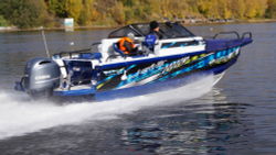 Алюминиевый катер BERKUT Active DC