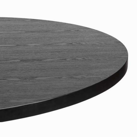 Обеденный стол Tru Ø120 см, черный