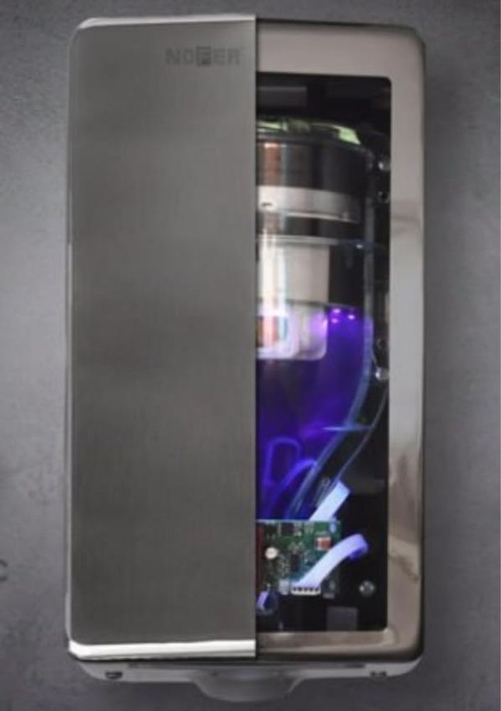 Сушилка сенсорная 800 W нерж. сталь FUGA EVO 01831.UV.S матовый