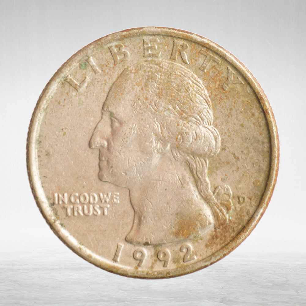 USA, ¼ Dollar, 1992 - Washington Quarter (D), VF