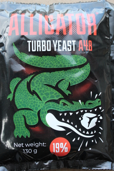 Дрожжи спиртовые "ALLIGATOR" 130г