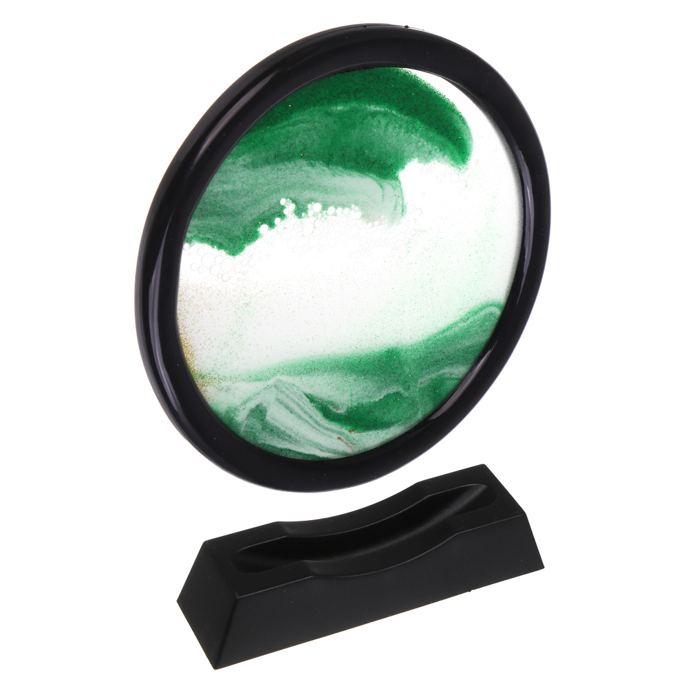 Картина 3d тм LADECOR "Зыбучий песок", высота 16 см, пластик, стекло, песок, 2 вида