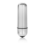 Эрекционное мощное вибро-кольцо Embrace (7 режимов) (Цвет: ярко-розовый с серебряным)