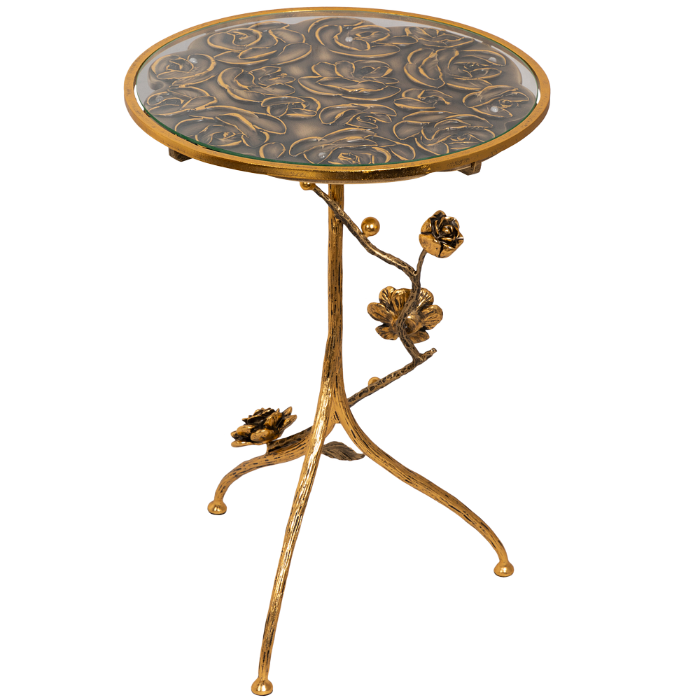 Столик декоративный Роза Сангрия Каштан