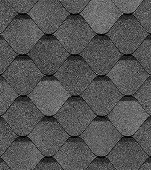 Гибкая черепица Docke PREMIUM Двухслойная "Ницца" Фладен 2,9м2