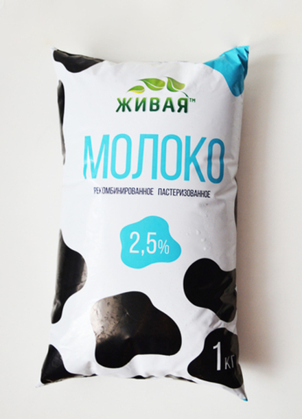 Молоко пастеризованное 2,5% 1000мл