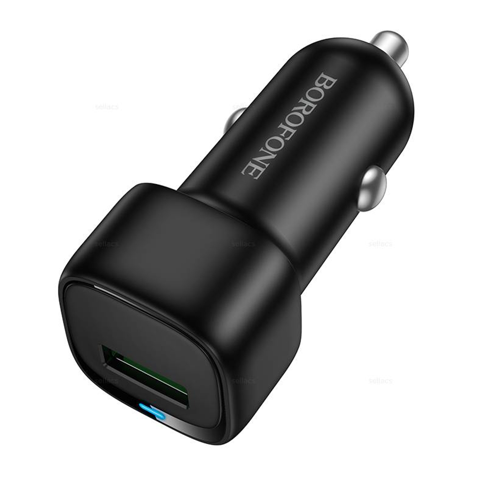 Автомобильное зарядное устройство Borofone BZ34 QC3.0 (black)