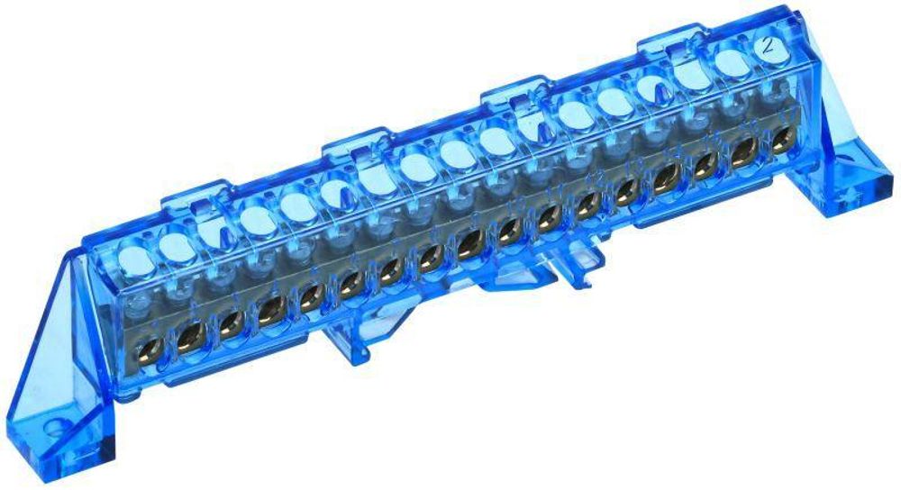 Шина нулевая N в комб. изол. &quot;Стойка&quot; 6х9-17-С TEKFOR IEK TF-NN10-17-DP-K07