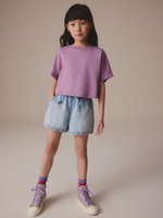 Шорты джинсовые для девочки Next E35-570, Голубой