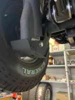 Защита нижней части задних амортизаторов для Ram TRX