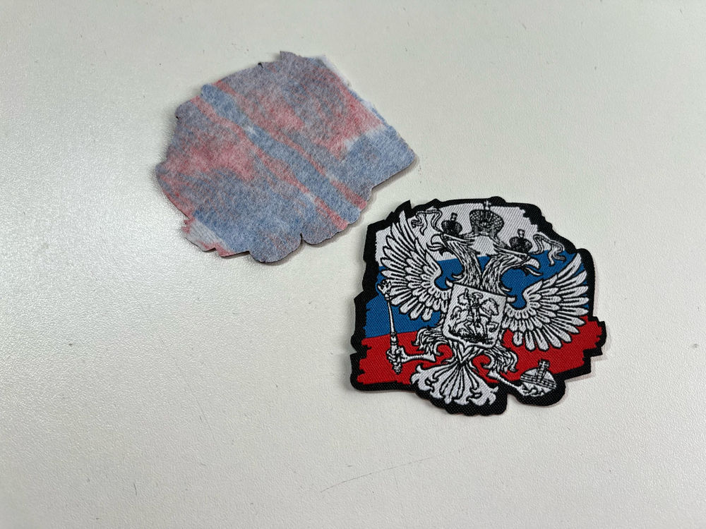 ГЕРБ - Термо НАШИВКА 7 х 6 см (Евгения)