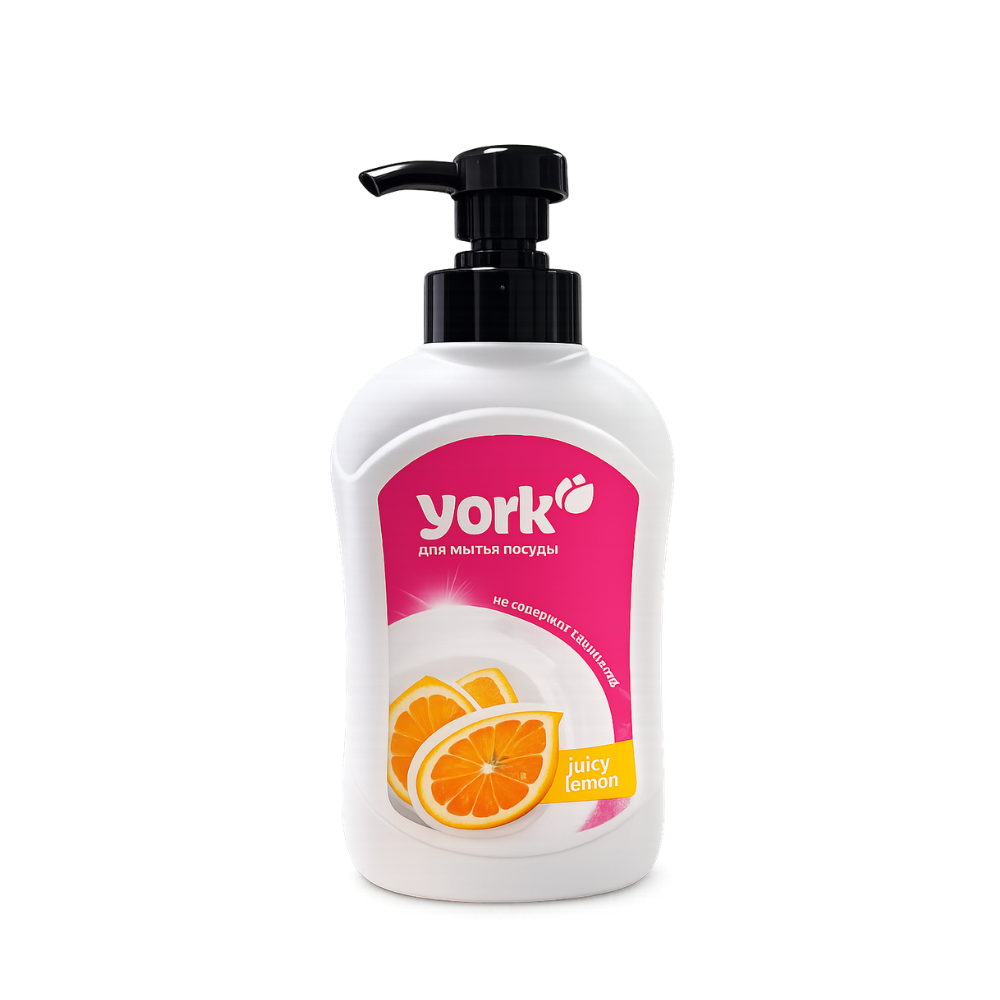 Средство для мытья посуды York Сочный Лимон 500 мл