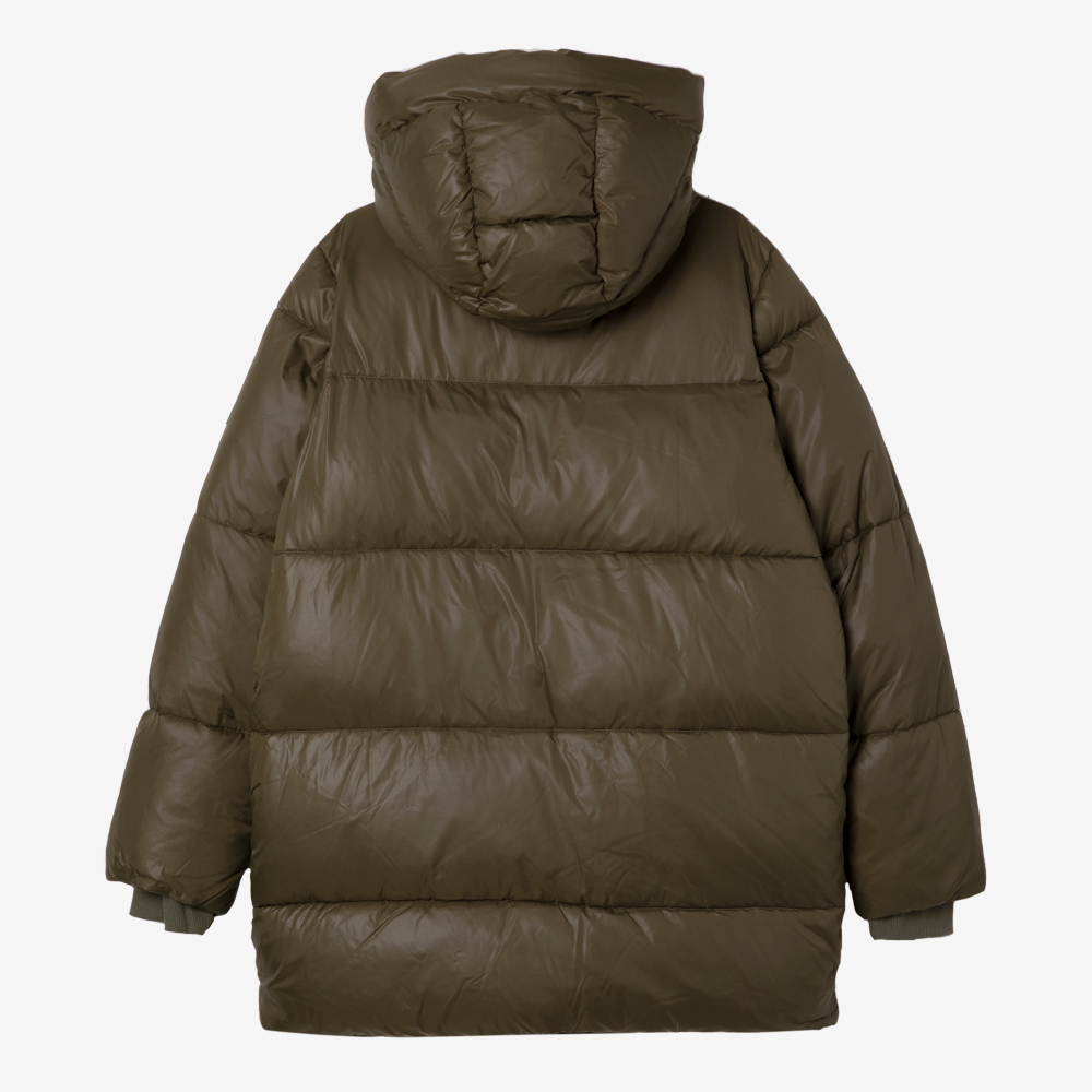 Пуховик Меч FW24 PUFFER LONG Khaki (Тёмный Хаки)