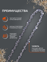 Цепь PATRIOT EXPERT 20BPE-64E, 0,325 1,3 64 звена (блистер)