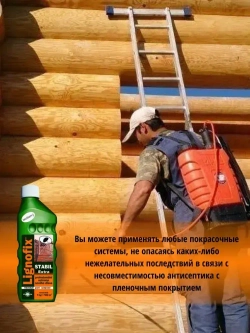 Lignofix Stabil Extra, антисептик для древесины, бесцветный, концентрат, 1 кг