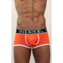 Мужские трусы боксеры оранжевые Diesel Only the Brave Orange Boxer DIS0189
