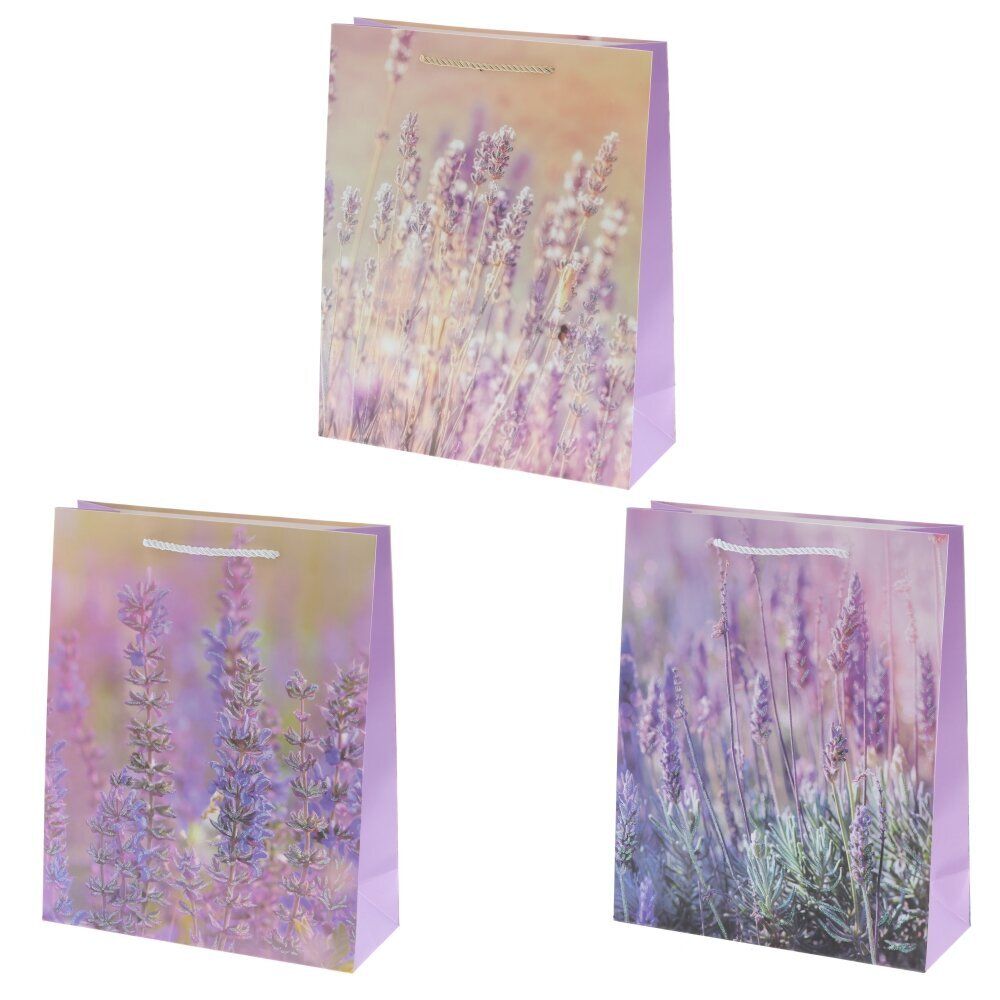 GAEM Пакет подарочный M (бумага 210г/м2, блок микс 12шт), L26 W10 H32 см, 4в.