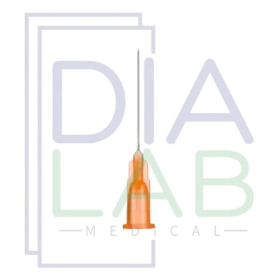 Игла для шприца 25G (0.5х25 мм) 100 штук инъекционная медицинская одноразовая стерильная