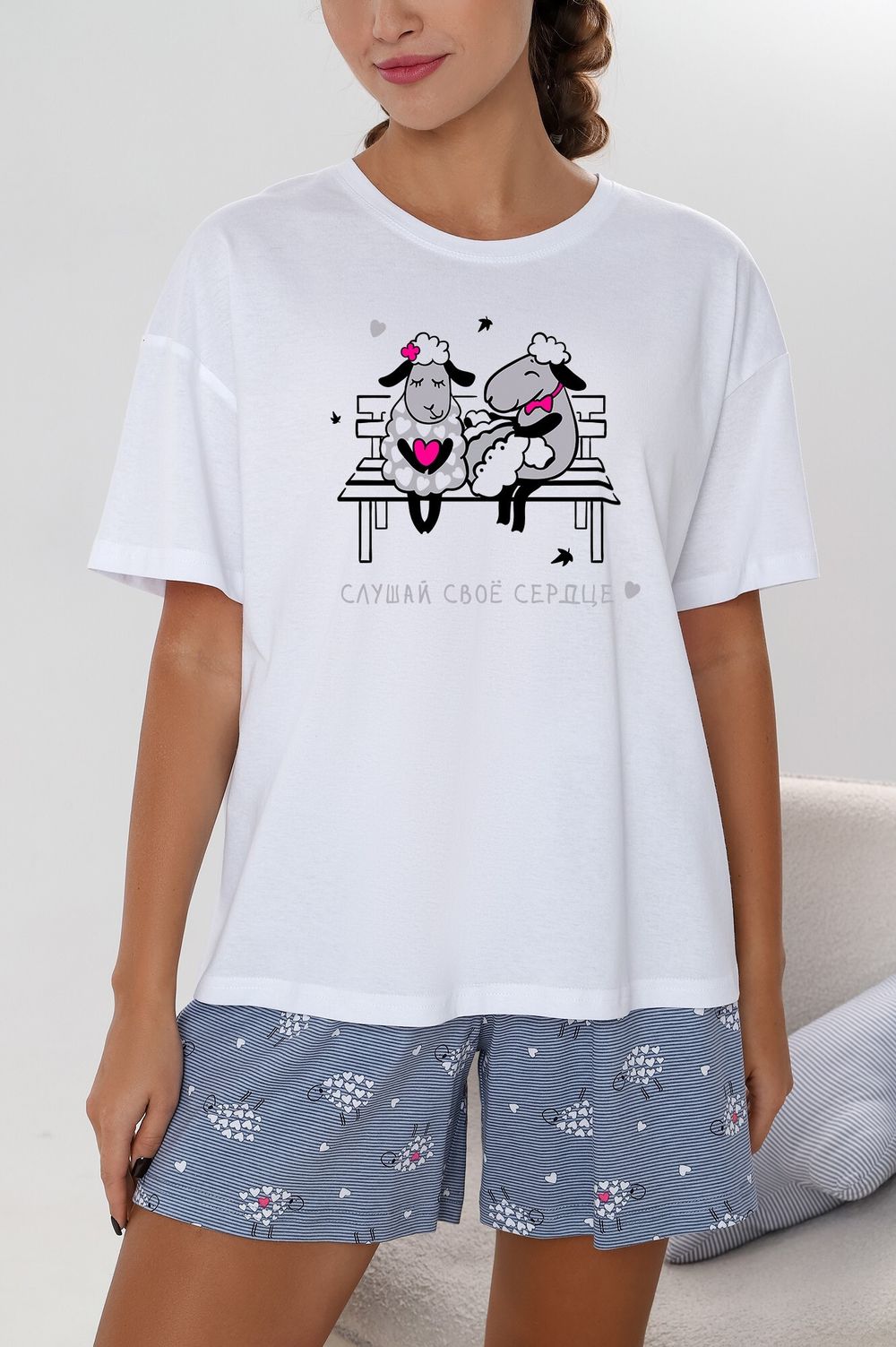 Костюм женский Долли-5 Виотекс БЕЛЫЙ