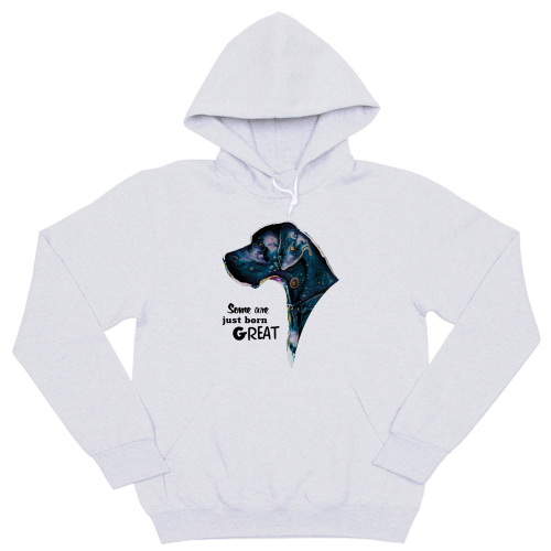 Толстовка "Дог - Born Great"