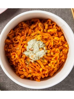 Лапша Samyang со вкусом острой курицы Buldak и карбонары 105 г